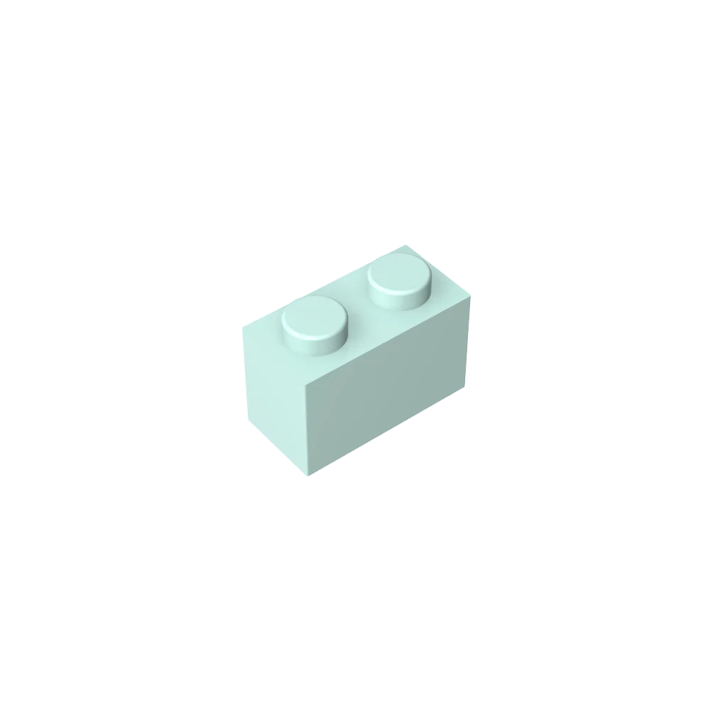 Gobricks 10 Stück Ziegel 1 x 2 Teile 3004 kompatible Montage DIY Baustein Konstruktionsspielzeug für Kinder Erwachsene kreatives Moc-Modell
