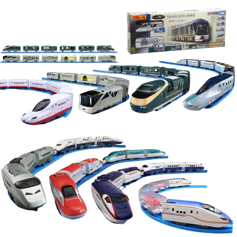 TAKARA TOMY TOMICA Shinkansen Pukuro S series electric train toy collection display pieces, gifts for children toys for boys.