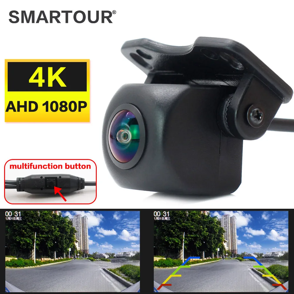 

Smartour CCD AHD 720P/1080P Car Rearview Camera HD Night Vision Wide Angle Luxur Car Rear View Camera Reversing Backup Camera