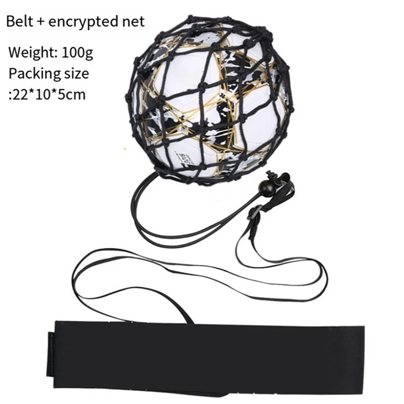 Portable Ball Bag, Football Ball Net Bag, Bold Encryption + Belt