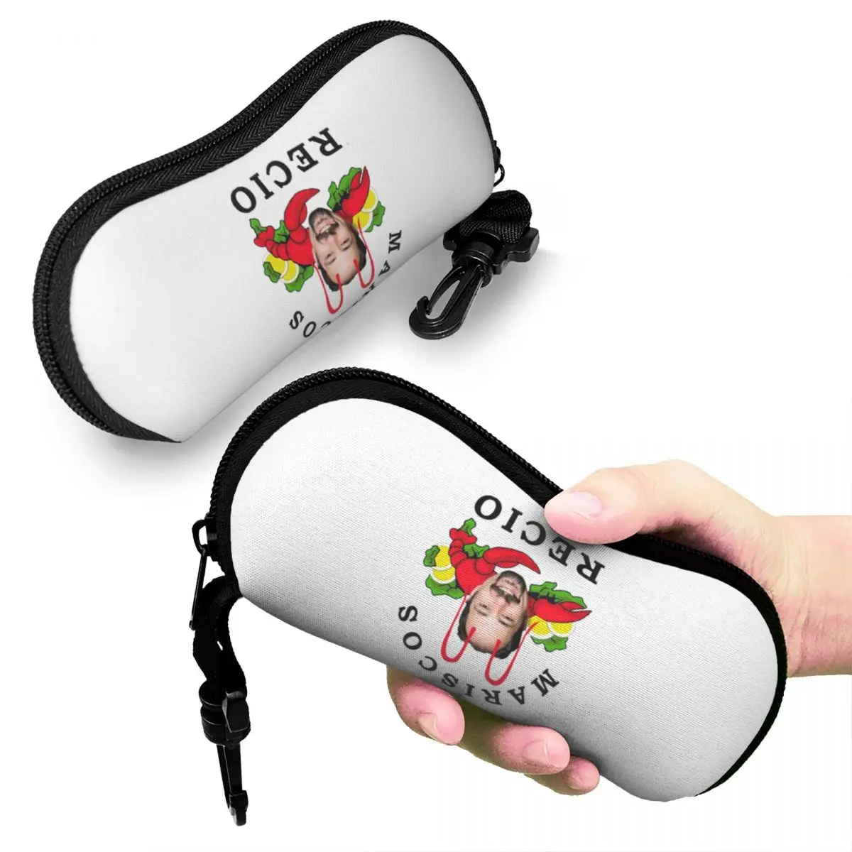 

Antonio Recio Shell Glasses Case Protector Sunglasses Box Women Men Soft Eyeglasses Bag Pouch