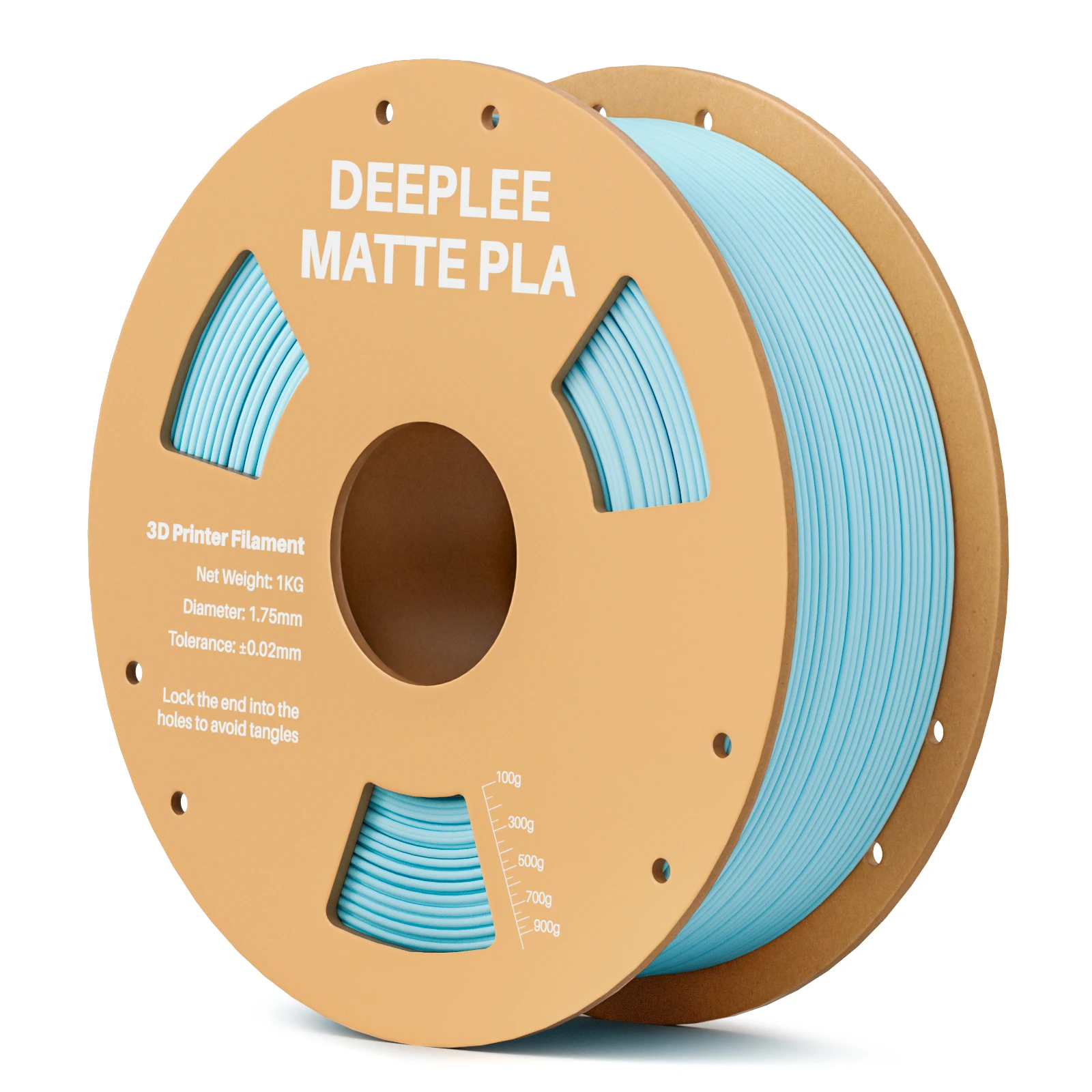 DEEPLEE 2KG mat PLA-filament 1,75 mm 3D-printen voor FDM 3D-printer PLA roze Deeplee-filament - afbeelding 2