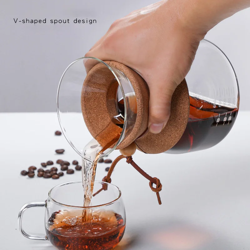 ポアオーバーコーヒーポット-600-800ml-ガラス製コーヒードリッパーセット-ステンレス鋼フィルター付き-耐熱ホウケイ酸ガラス製コーヒーポット