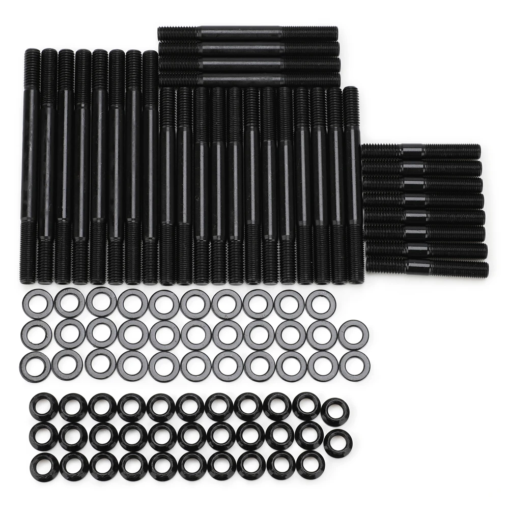 

Cylinder Head Stud Kit PCE279.1005 12-Point Chromoly for Chevy BBC 454 Suits PCE Heads 8 Long Studs