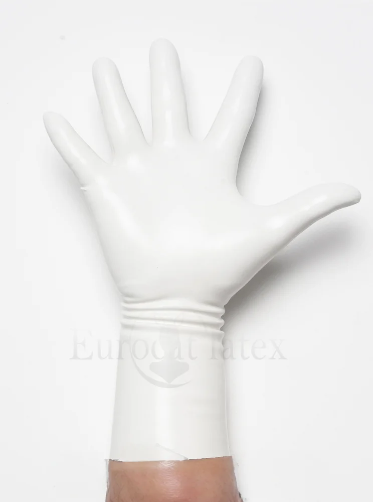 gloves latex FETISH smoky transparent Latex Rubber  handmade pants  5 Toe Socks Middle Knee Socks Club Wear  Catsuit rubber suit