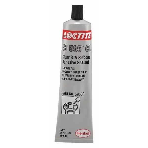 

General Purpose Gasket Sealant, 80 mL, Clear, Temp Range -65 to 450 Degrees F