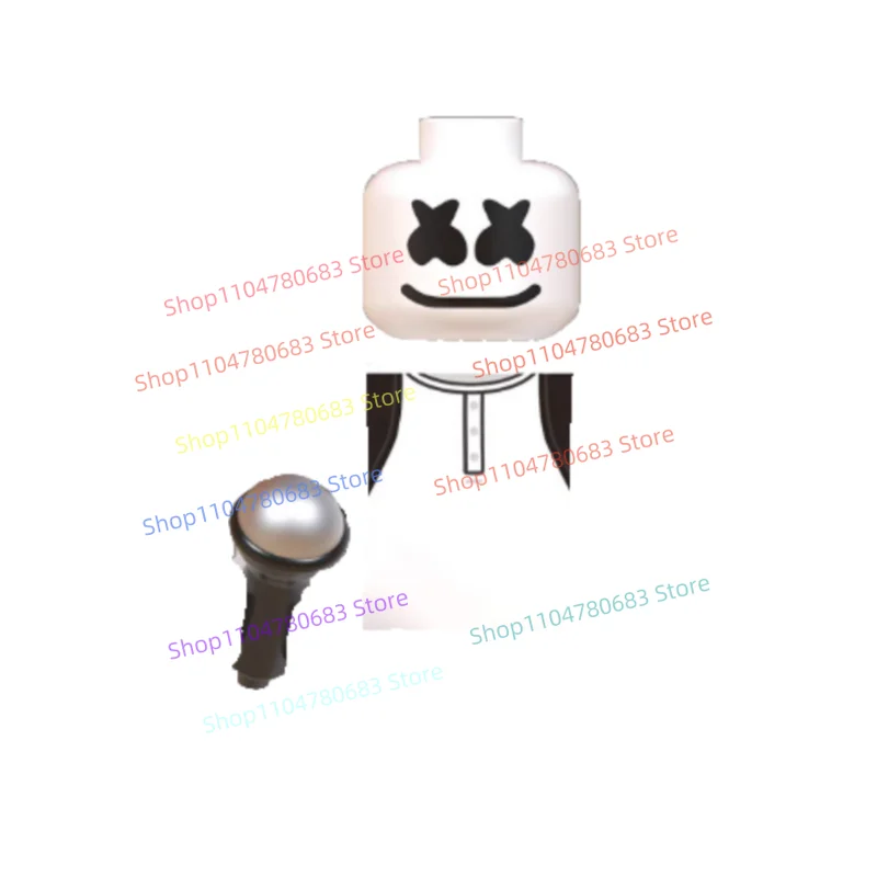 Moc KF1157 Mini Action Figure Assembly Model Ornament Anime Cartoon Accessories Toy Gift Decor Collectible