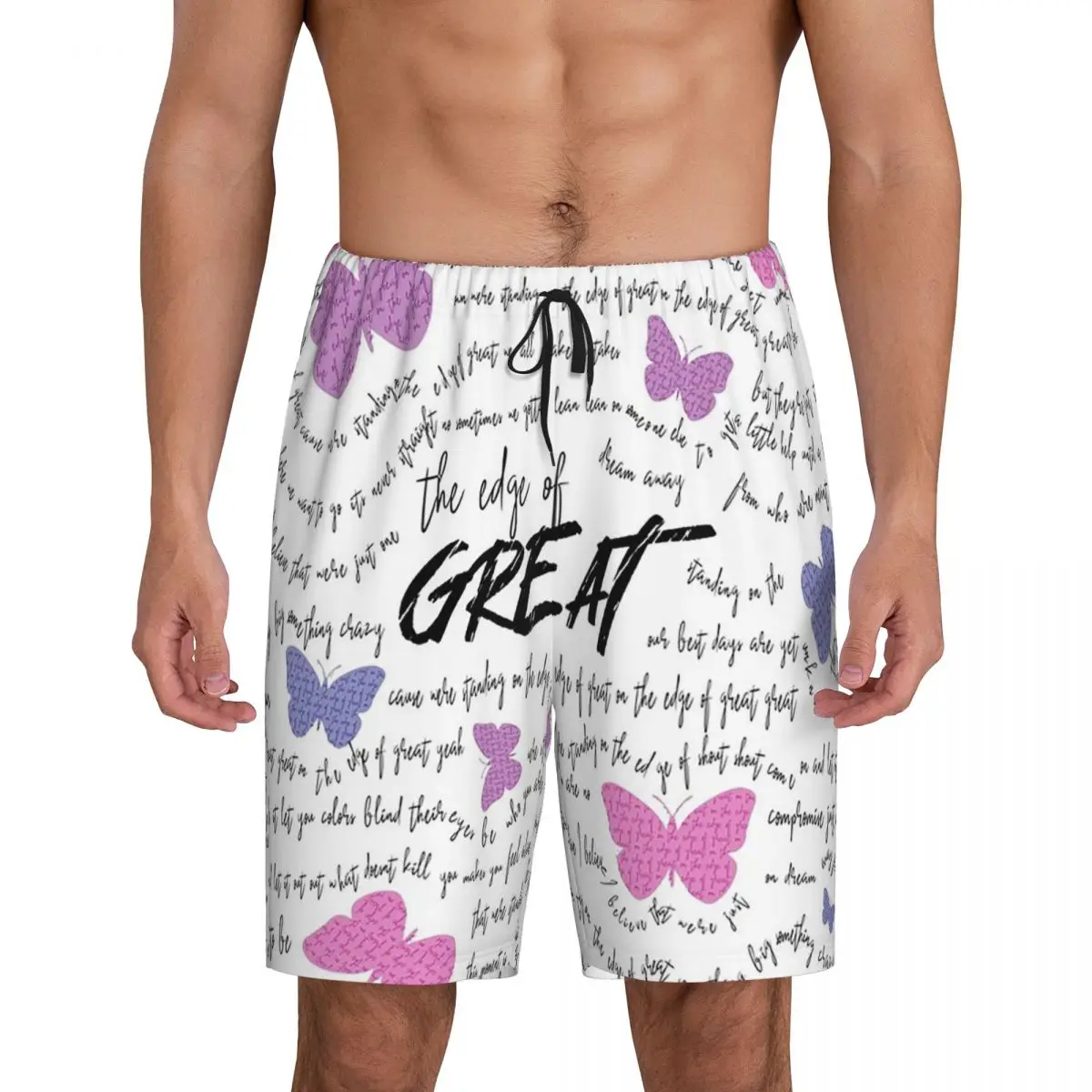 

Короткие пижамные штаны Custom Edge Of Great Julie And The Phantoms, мужская одежда для сна, шорты для отдыха, штаны для сна