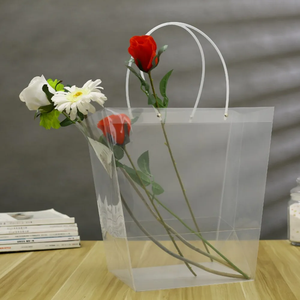 Florist Bouquet Carrier Bag Flower Gift Wrap Packing Box Wedding Party Decor New