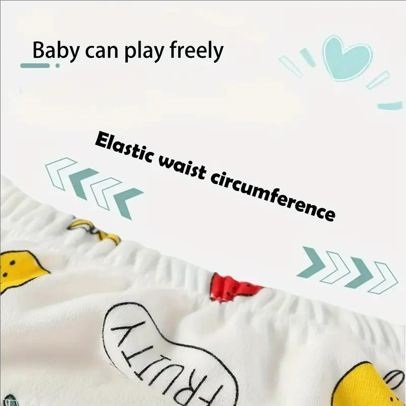 Newborn Training Pants Baby Shorts Solid Color Washable Underwear BABY Boy Girl Cloth Diapers Reusable Nappies Infant Panties