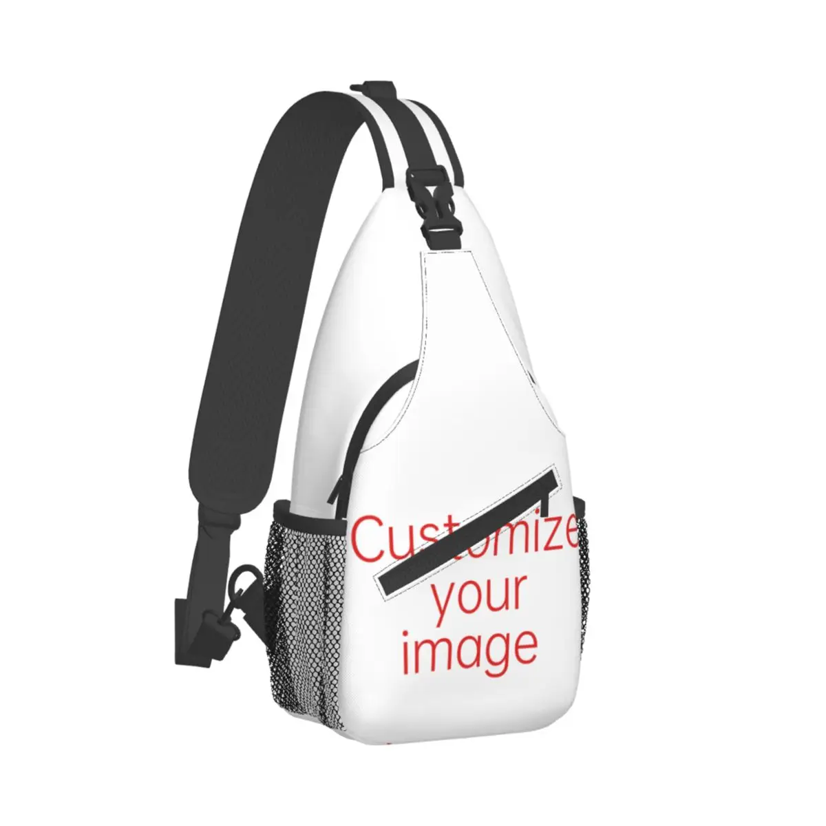 Personalized Custom Your Image Sling Bags Chest Crossbody Shoulder Backpack Outdoor Sports Daypacks Pattern Bags