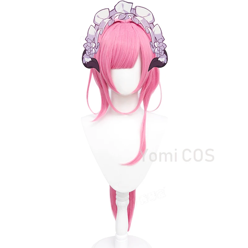 Elysia Cosplay Bộ Tóc Giả Anime Honkai Tác Động 3 Hồng Tóc Xoăn Dài Cách Điệu Tổng Hợp Tóc Giả Giá Rẻ Tóc Giả Bộ Đội Mũ Quốc Tai cos Đạo Cụ