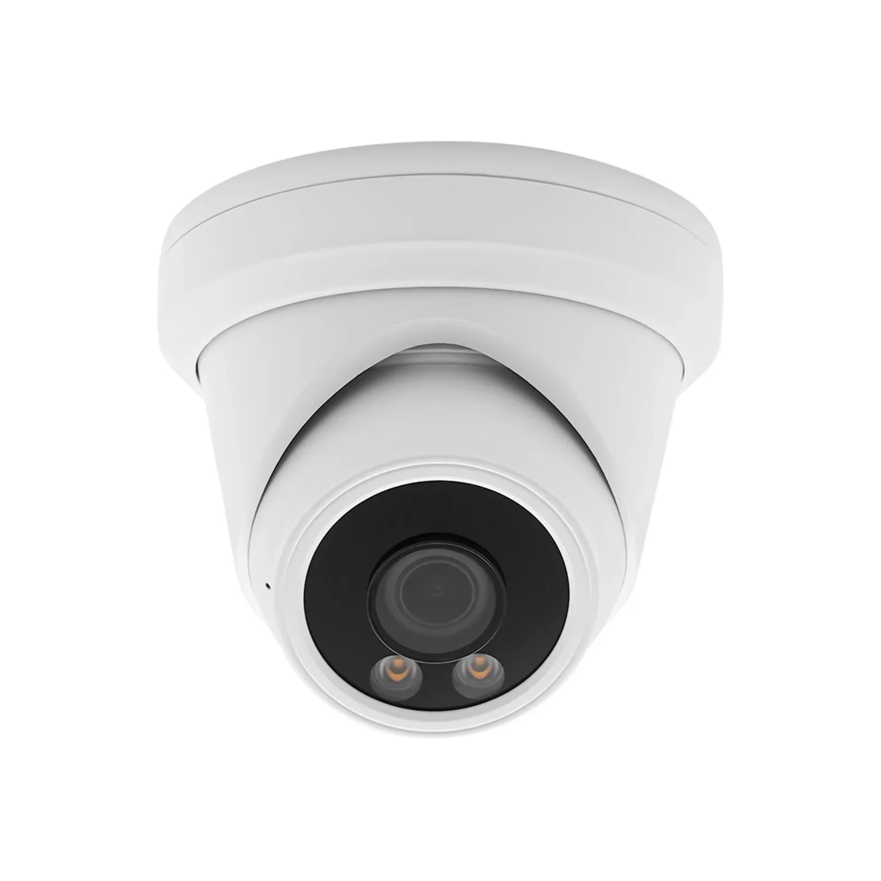 2026 4MP 2K Indoor Turret Dome Internal Microphone Colorful Night Vision Human&Vehicle Detection Outdoor WaterProof IP67 CCTV Ca