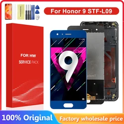 Pantalla LCD Original de 5,15 pulgadas para Honor 9, montaje de digitalizador con pantalla táctil, STF-L09