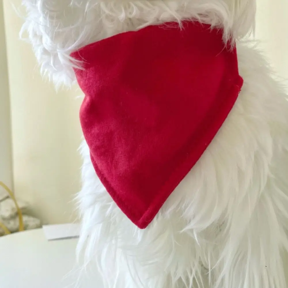 Dog Cat Wedding Scarf Bowtie Red Festive Embroidery Bib For Pets Chinese Style Holiday Celebration Neck Decoration