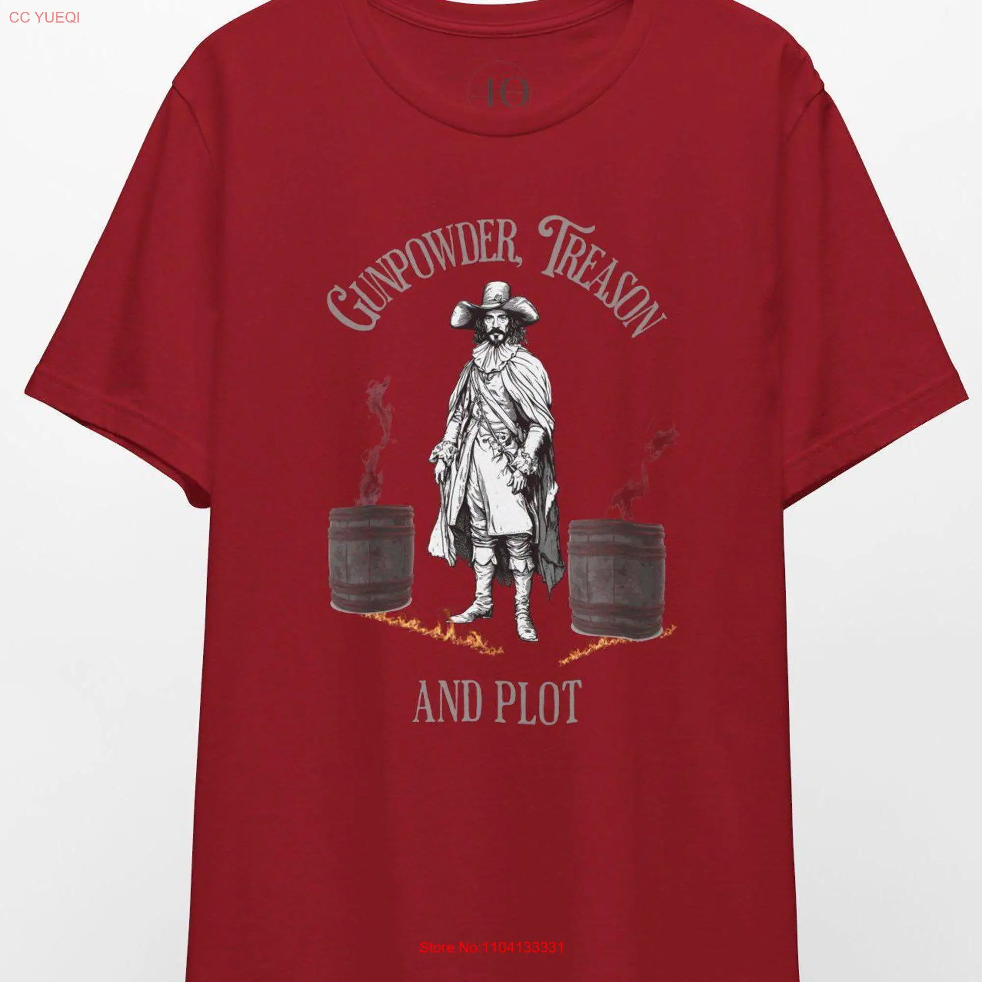 Guy Fawkes Bonfire Night November 5th T Shirt Fireworks Celebration Apparel Remember British History Protest