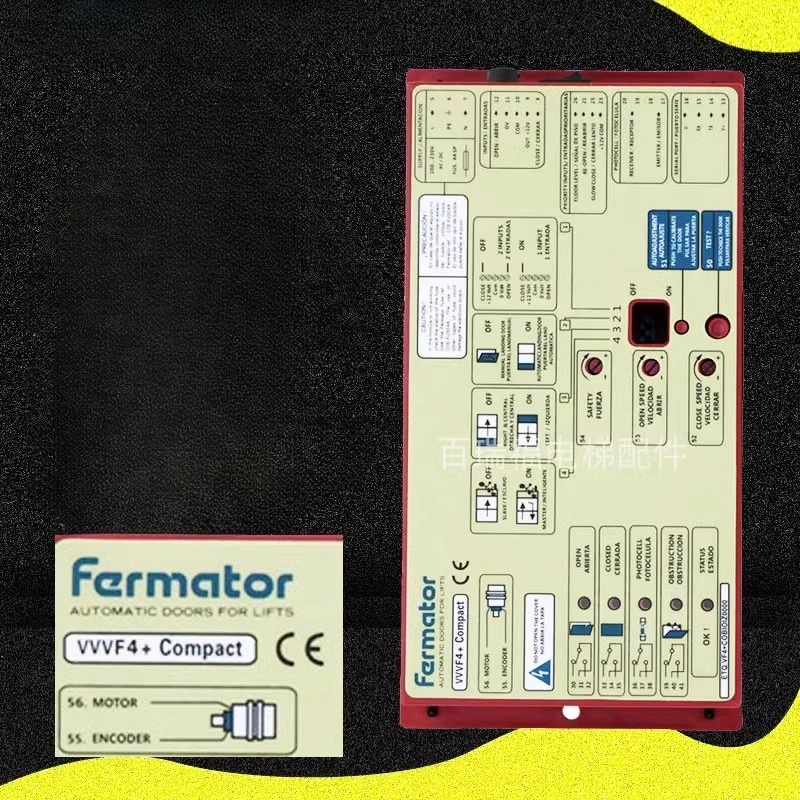 

Suitable for Schindler 3300 door machine box Format door machine inverter Farmator door machine box VVVF4 + original