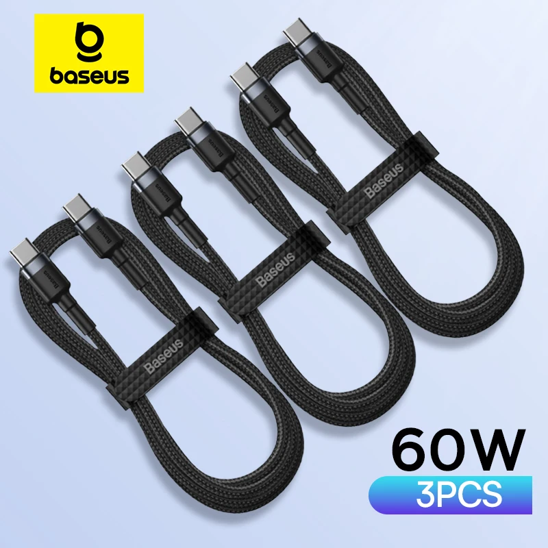 Baseus 3Packs 60W U…
