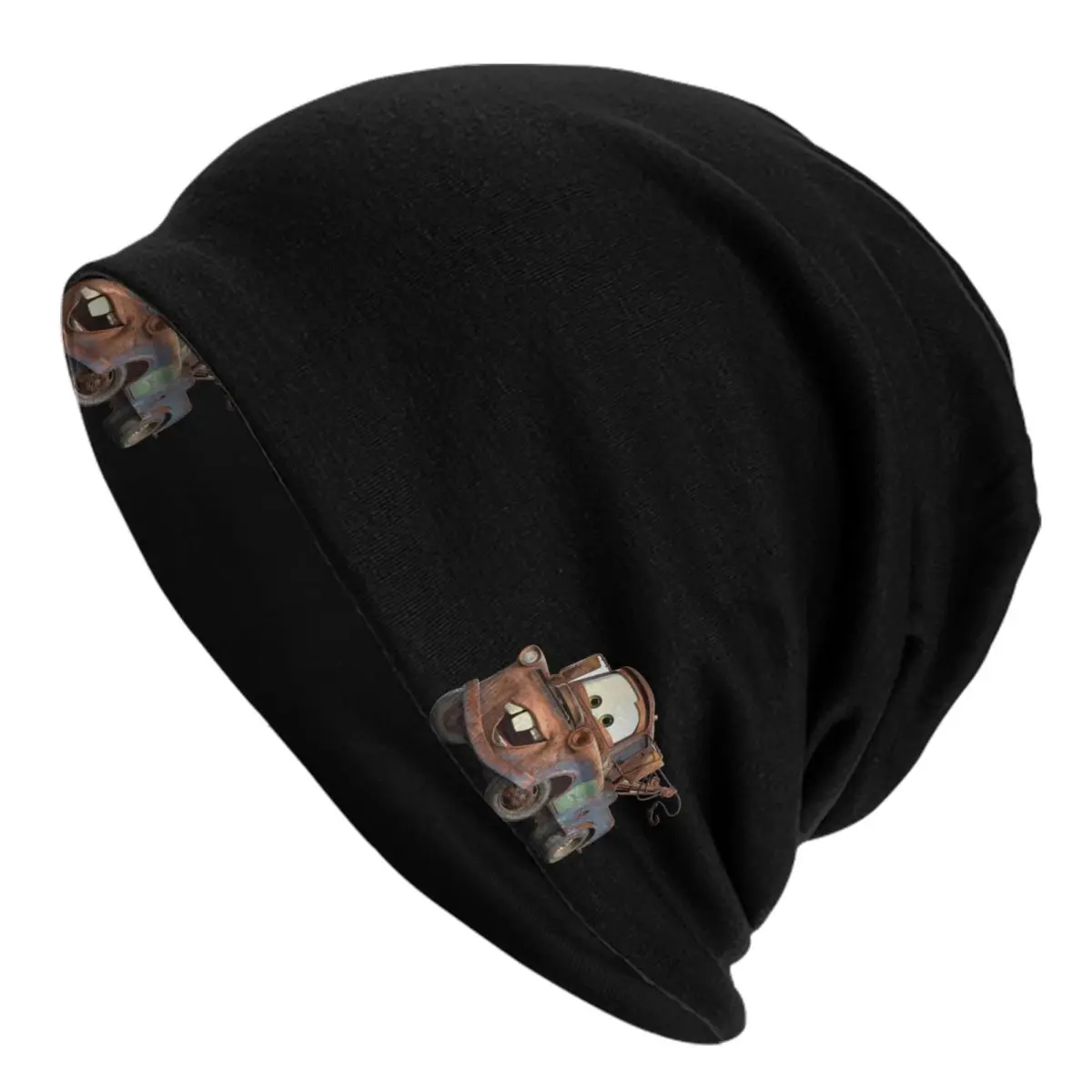 

Шапки-бини на заказ Lightning McQueen Mater Skullies, крутые зимние теплые шапки для женщин и мужчин, вязаная шапка для взрослых, унисекс, шапки с капюшоном