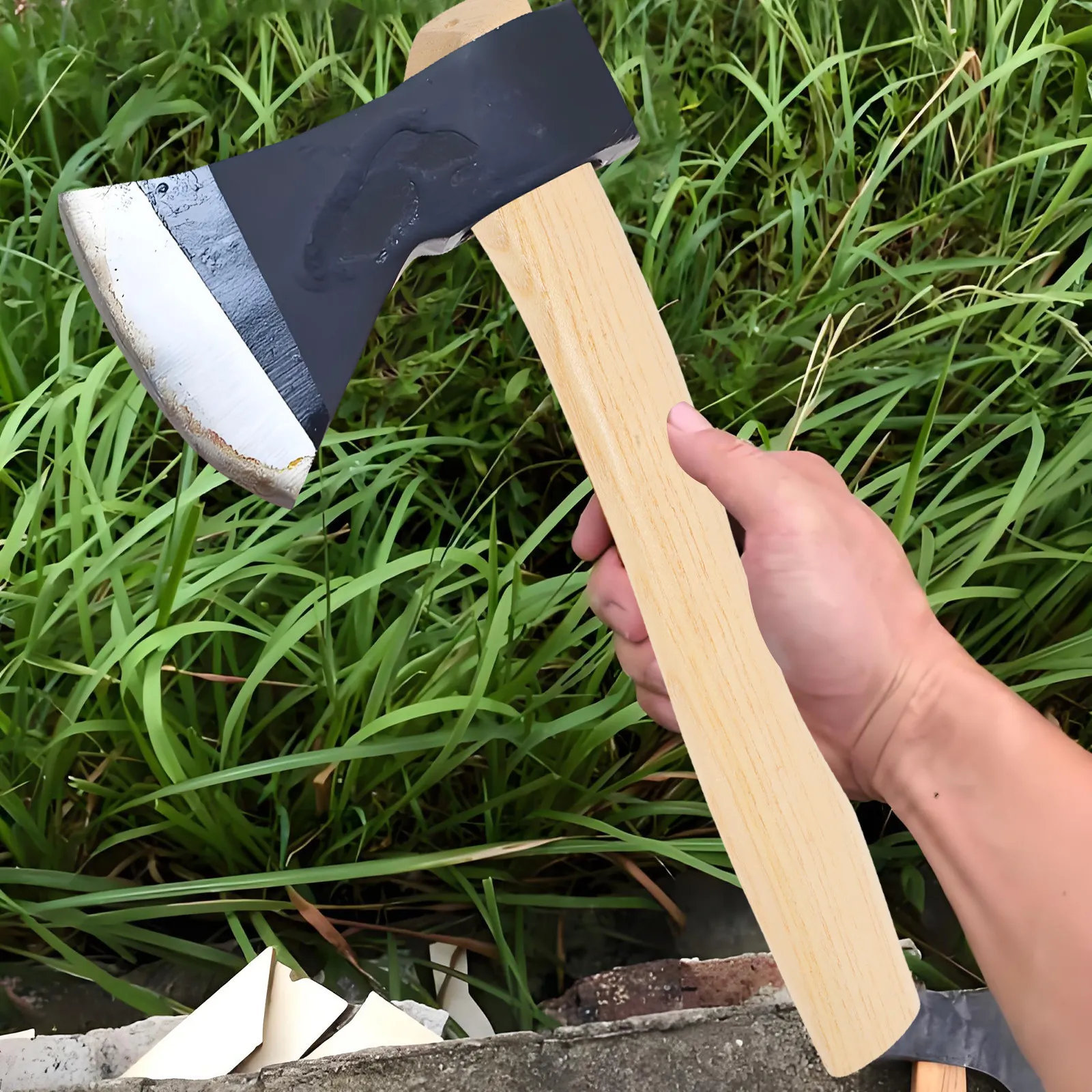 Sert Ahşap Balta Sapı Değişimi - Camp Axe Hatchet incelemesi ve fiyatı