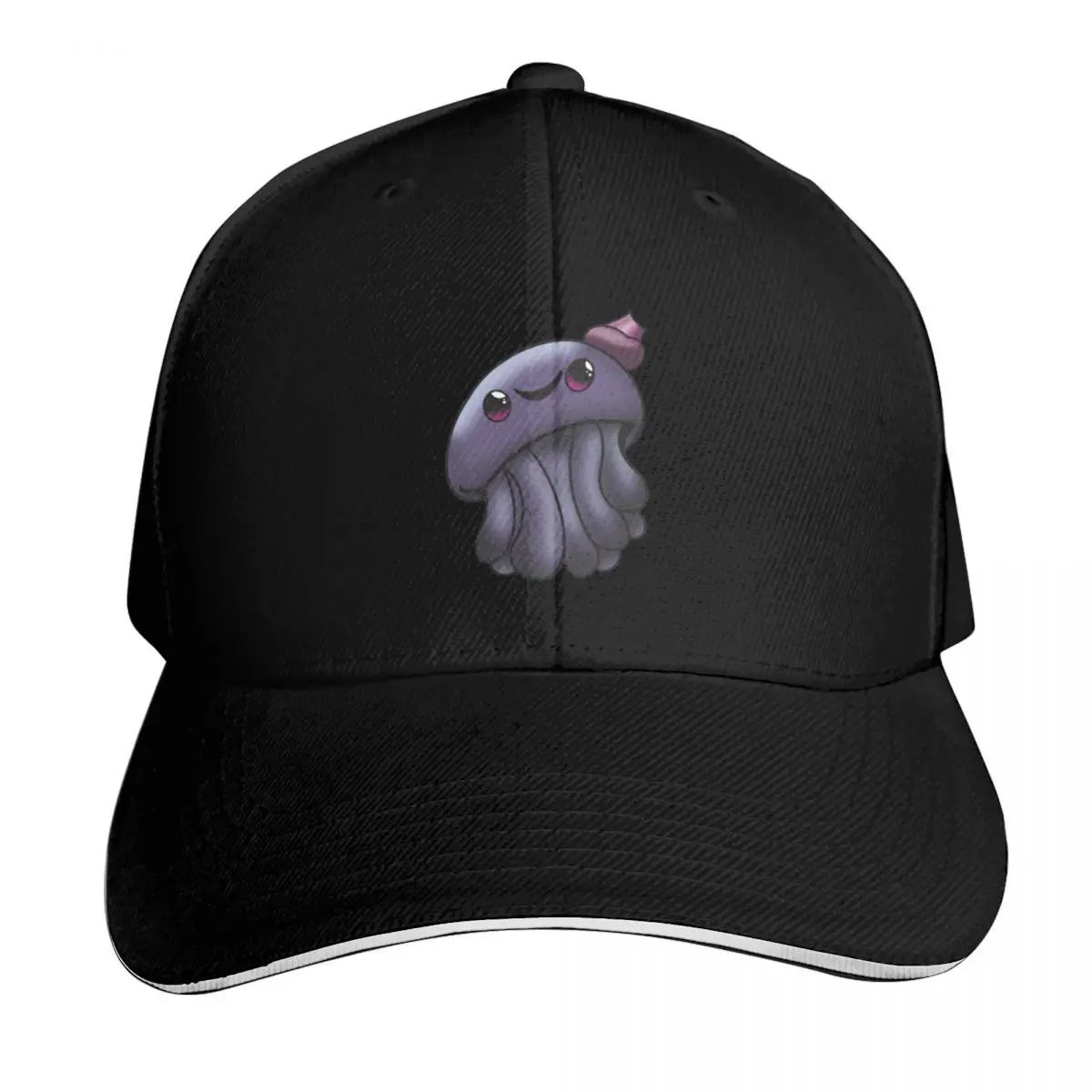 Joel the Purple Jellin Jellyfish Baseball Cap Strapback Dad Hat Six Panel Structured Crown Sun Protection UPF 50+