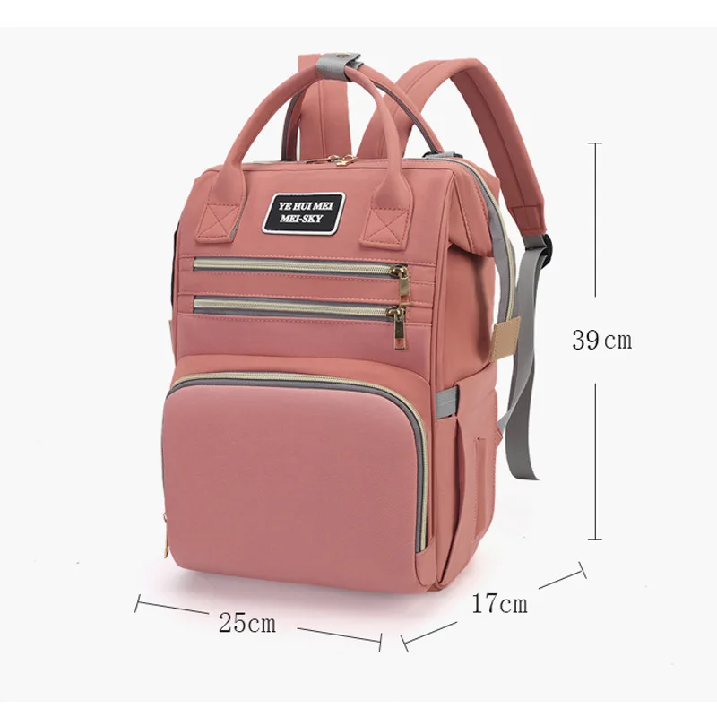 Large Capacity Mother and Baby Bag Casual Multi-functional Mother and Baby Bag Baoma Goes Out To Walk The Baby Backpack