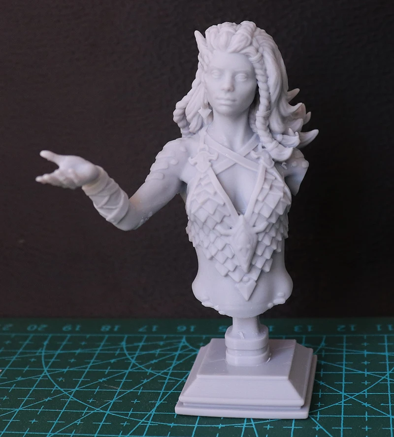 

1/18 60mm Resin Model Female Girl Bust Figure Sculpture Unpaint No Color RW-766