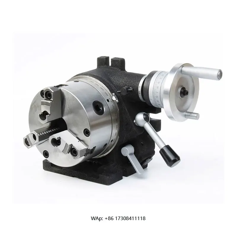 Espaçador super indexador CS-6 com mandril de torno de 6 polegadas 3-JAW 160mm para máquina fresadora de perfuração