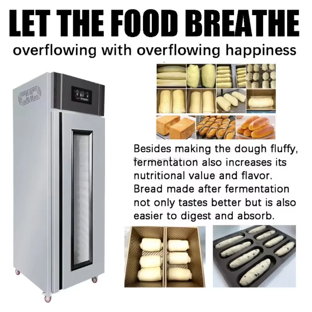 Heavy-Duty Intelligent Refrigerated  Proofing Compact Design Stable  Fermentation Cabinet for Dough
