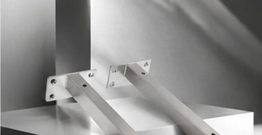 Stainless Steel Floating Shelf Brackets Heavy Duty Wall Mount Supports for Books Plants Frames Display 1 Set
