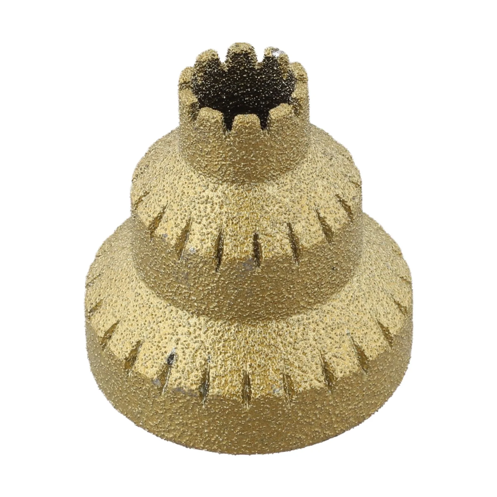 20-35-50mm Step Drill Bit Gold Emery Milling Cutter For Woodworking Metal Aluminum Hole Opener Power Tool Accessories