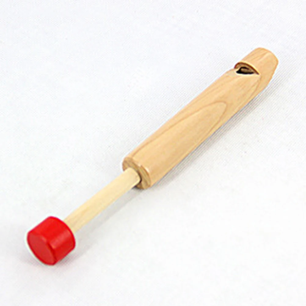 

3pcs Wooden Whistles For Kids Children Whistle Early Educational Party Supplies Slide Flute Small Light Playthings
