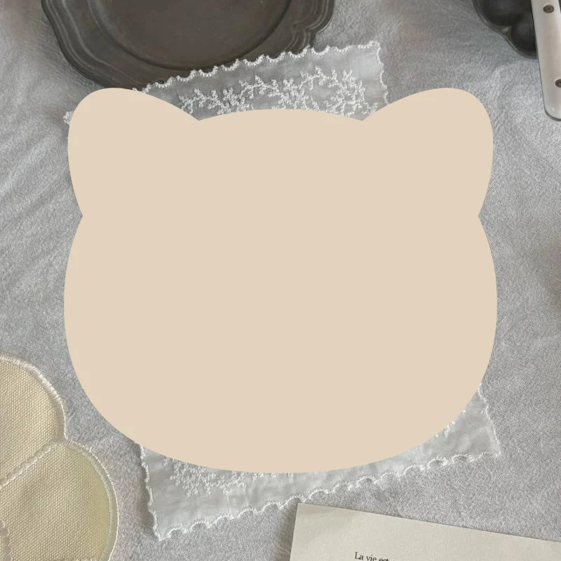 Flower Lace Placemat Soft Lightweight Square French Cotton Cloth Table Mat Napkin for Dining Table Home Decoration Home Decor