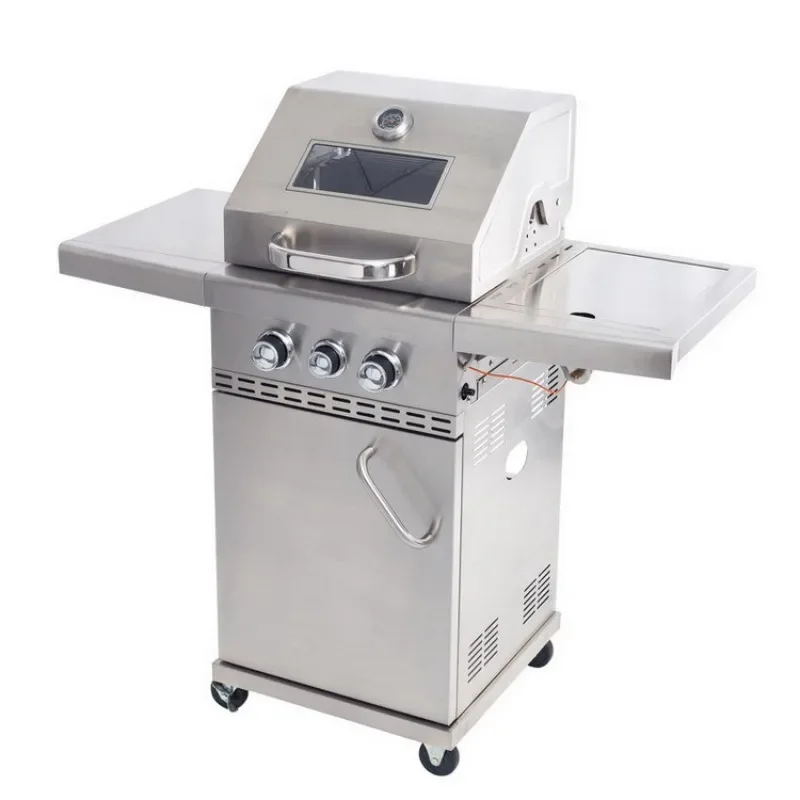 

Gas BBQ Grill Outdoor Field Household BBQ Grill LPG BBQ Patio BBQ10 Person Grill