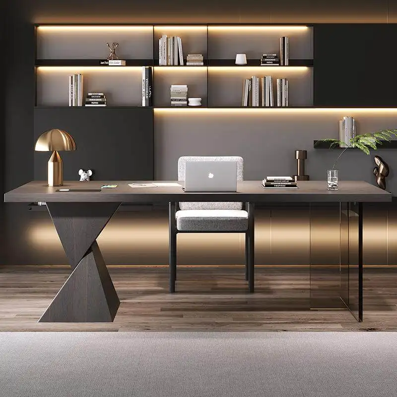

Minimalist Aesthetic Office Desk Storage Reception Design Large Office Desk European Modern Executive Ufficio Unique Furniture