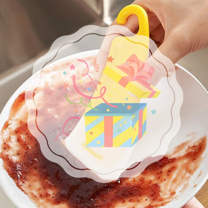 

3D Printer Parts Resin Trough Tank Cleaning Scraper Soft Scraper For 3D Printer Kitchen Cleaning Scraper Oil Stain Cleaning Tool