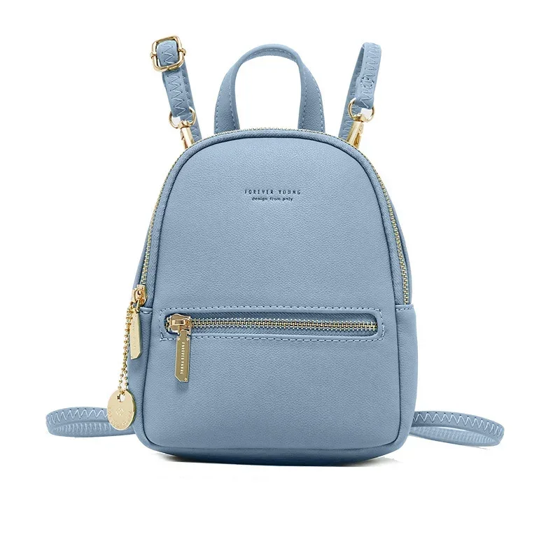 Backpack Mini Soft Touch Leather Small Backpack Female Fashion Ladies Bagpack Satchel Shoulder Bag Рюкзак Женский Рюкзак Женский