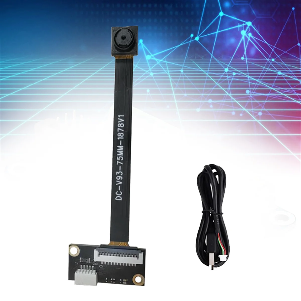 وحدة كاميرا OV5693 يومية 5 ميجابكسل 75 درجة عدسة تركيز ثابتة 2592 × 1944 بروتوكول UVC لأجهزة الكمبيوتر المحمول //