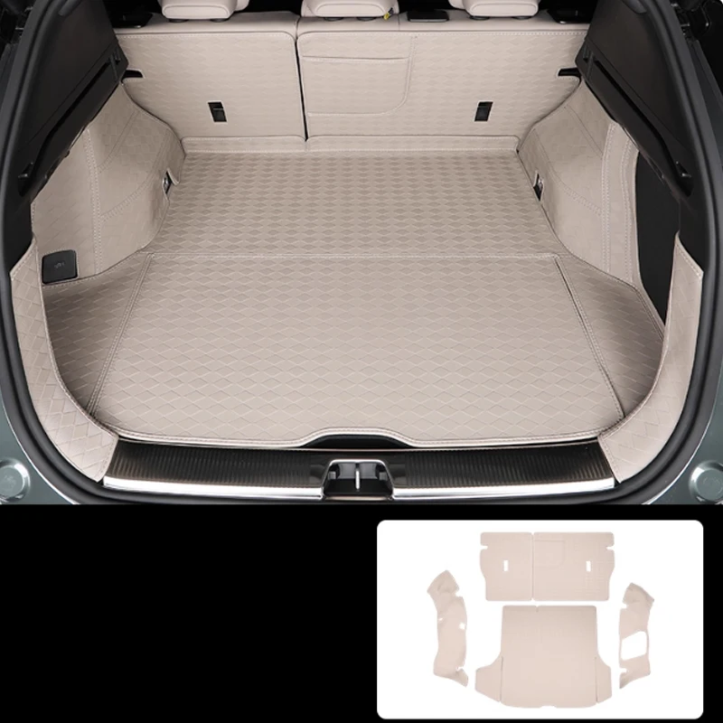 

Для Volvo XC70 2025 2026, кожаная модификация, полностью закрытая подушка багажника, защитная подушка, автомобильные аксессуары