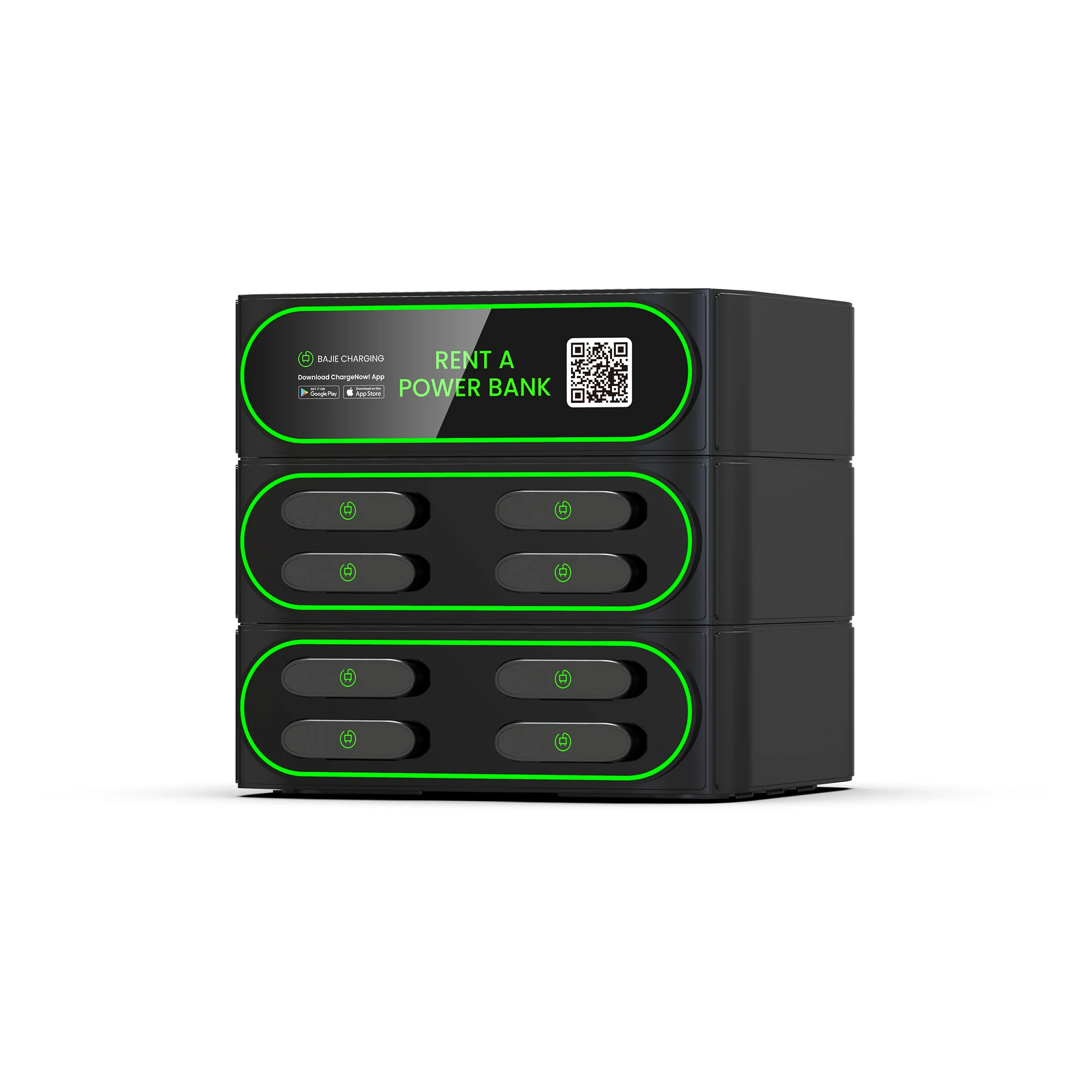 

New Product 8000mah Portable Shared Power Bank Station Wireless Magnetic Charger Docking Station for Business Restaurant