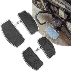 Motorcycle Front Rear Floorboard Pedal Footboard Footpeg Pedal Universal For Honda Shadow VT400/750 For Yamaha Kawasaki Suzuki