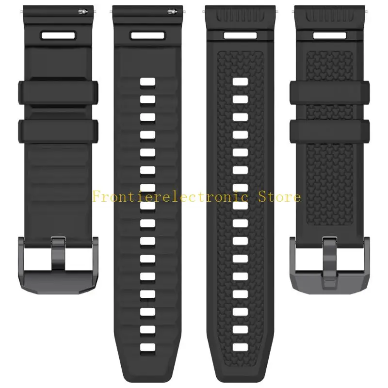 G8DB Versatile 24mm Silicone Watch Accessory Sweatproof Flexible for  Smartphones