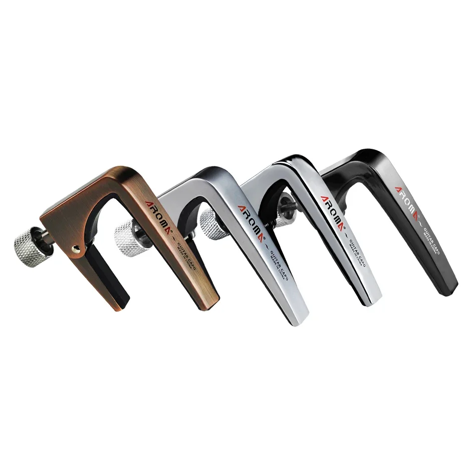 Aroma AC-11 Guitar Capo Zinc Alloy Solid for Acoustic Electric Guitars 4 Color for Choose Parts and Accessories