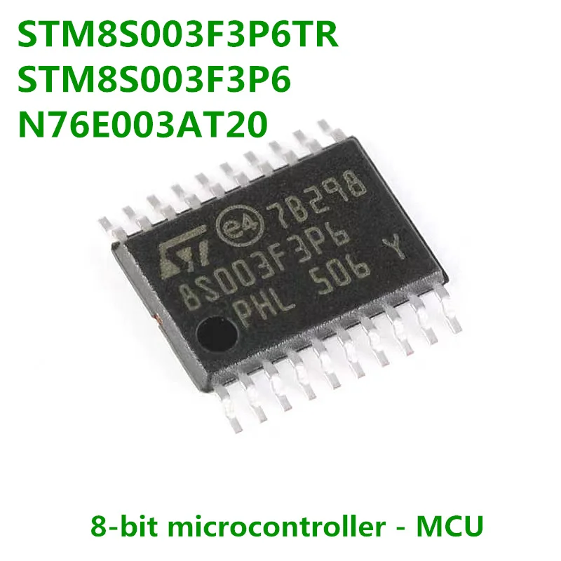 

(5 piece)100% new N76E003AT20 STM8S003F3P6TR STM8S103F3P6 8-bit microcontroller - MUC SOP - 20