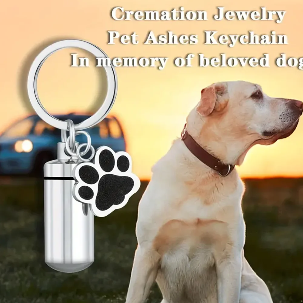 

Custom Pet Cremation Ash Keychains Customized Pet Name and Logo Personalized C ustomized Pet Urns high-end Customized Souvenirs