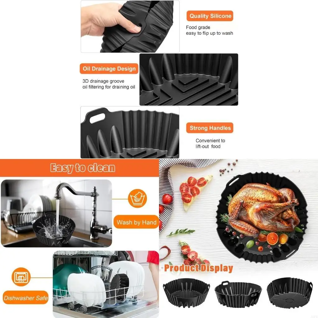 

J6PE COUST MATS Многофункциональные силиконовые воздушные фритюрники