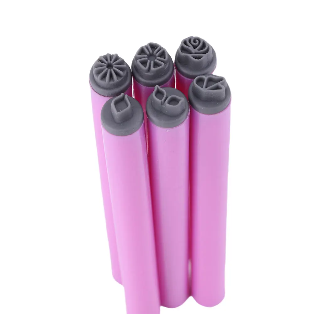 Zestaw 6 pisaków do zdobienia paznokci, narzędzia do graffiti, pisaki do zdobienia, narzędzia do stemplowania paznokci, zestaw DIY do zdobienia paznokci dla dziewcząt i kobiet, do użytku domowego.