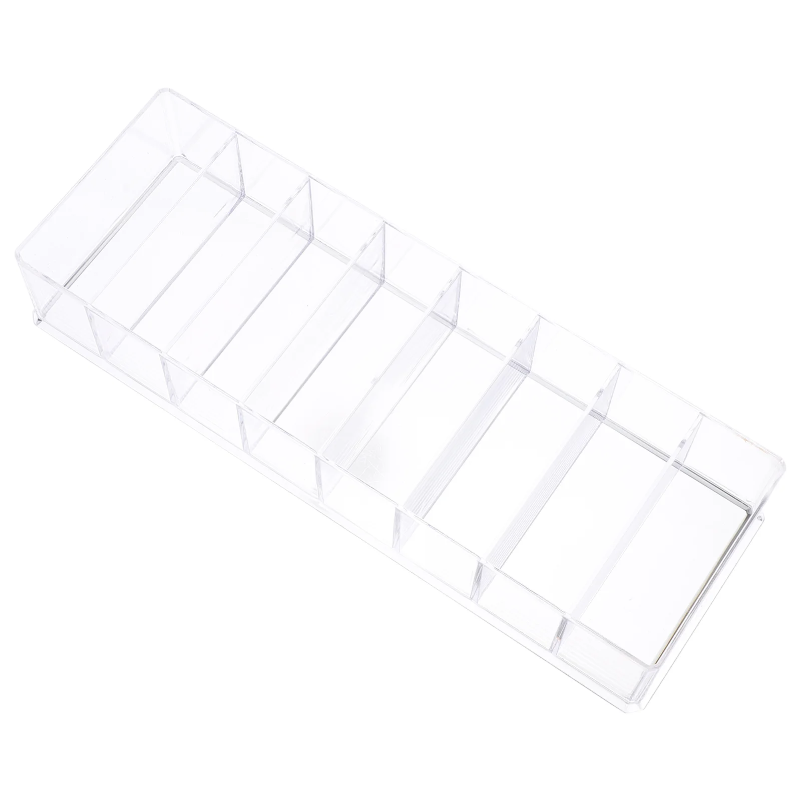 

Acrylic Makeup ganizer 12 Compartments Eyebrow Pencil Storage Box Lipstick Holder Compact Design Display Case for Bathroom