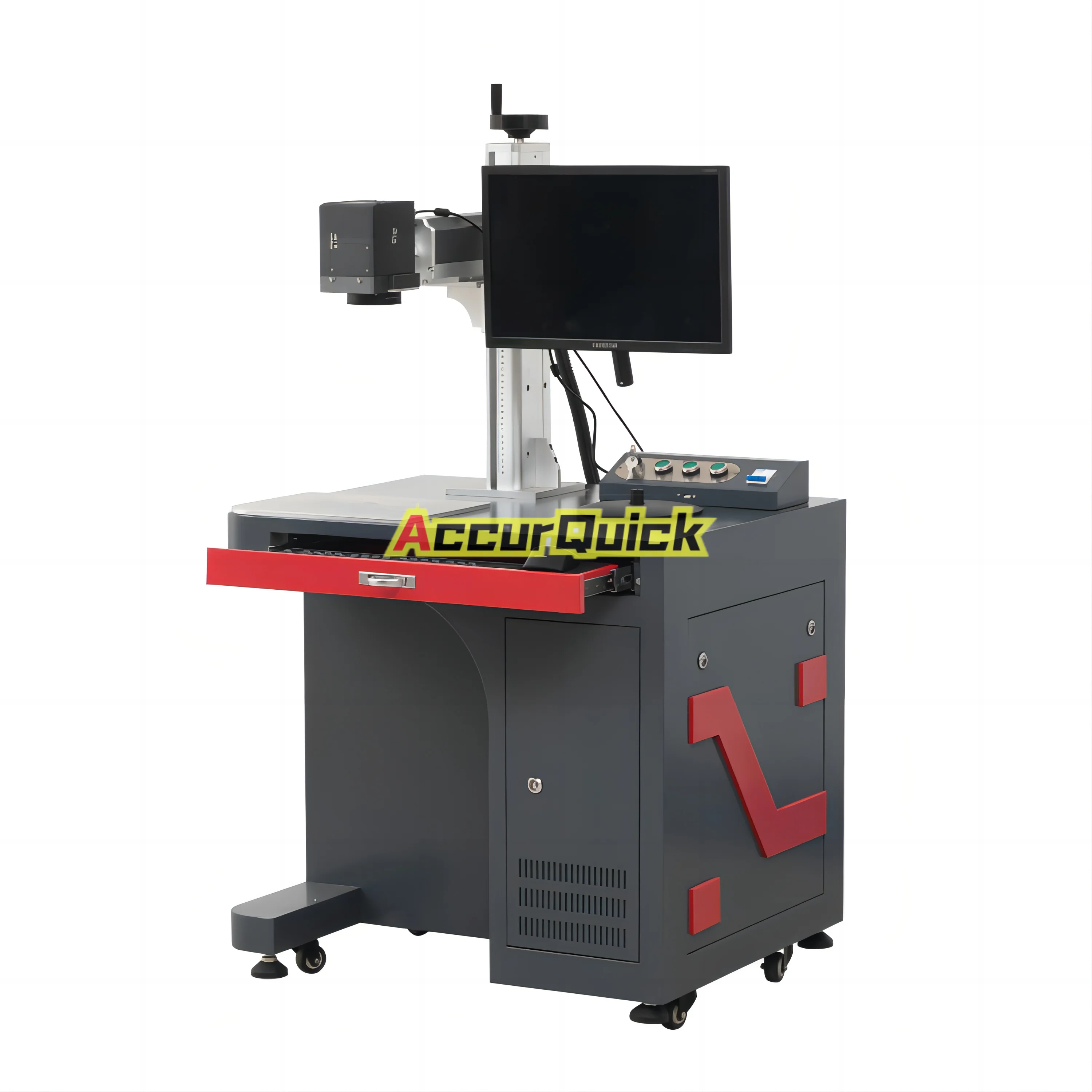 

High Quality CNC Laser Machine JPT Raycus 20W 30W 60W Fiber Desktop Laser Marking Engraver from China