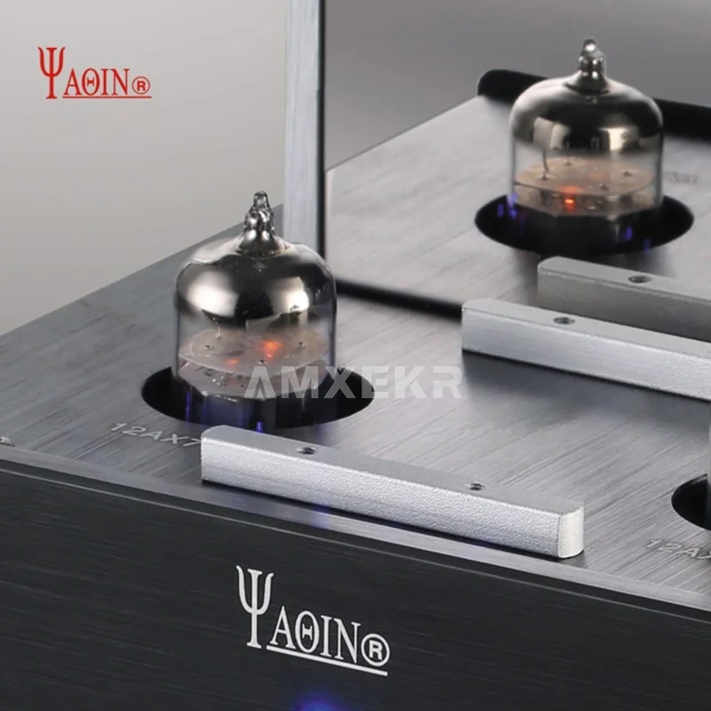 YAQIN MS-23B Vinyl Phono Amplifier 12AX7/ECC83 *2 Tube Vinyl Disc Vinyl Phono Player Phono Amplifier HiFi Fever Tube Amplifier